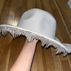 Cream Rhinestone Cowboy Hat *BRAND NEW*